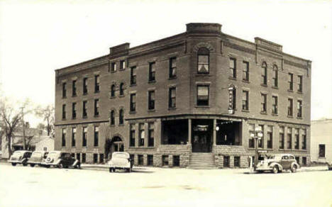 Hotel Manitou, Luverne Minnesota, 1940's
