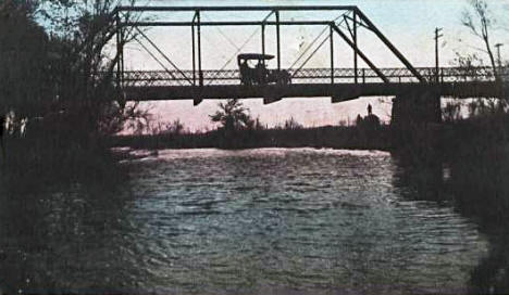 Bridge over the Rock River, Luverne Minnesota, 1912