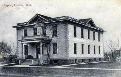 Hospital, Luverne Minnesota, 1911