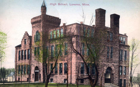 High School, Luverne Minnesota, 1908