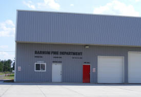 Barnum Fire Department, Barnum Minnesota