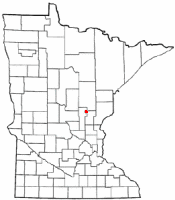 Location of Isle, Minnesota