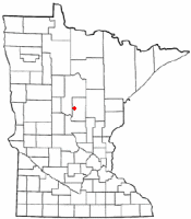 Location of Nisswa, Minnesota