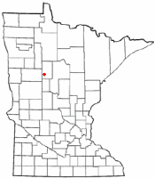 Location of Park Rapids, Minnesota