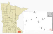 Location of Mabel, Minnesota