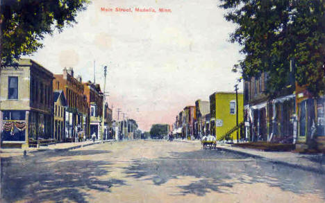 Main Street, Madelia Minnesota, 1908