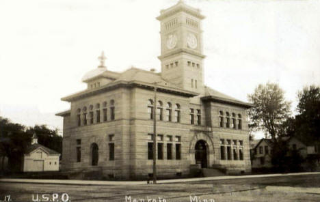 Post Office, Mankato Minnesota, 1908