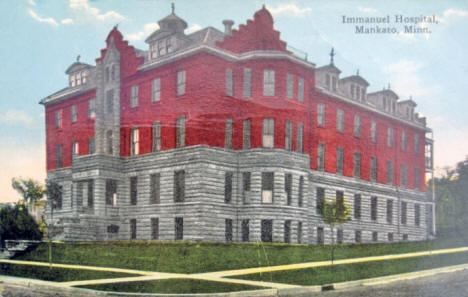Immanuel Hospital, Mankato Minnesota, 1910