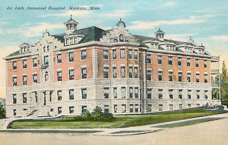 Evangelical Lutheran Immanuel Hospital, Mankato Minnesota, 1912