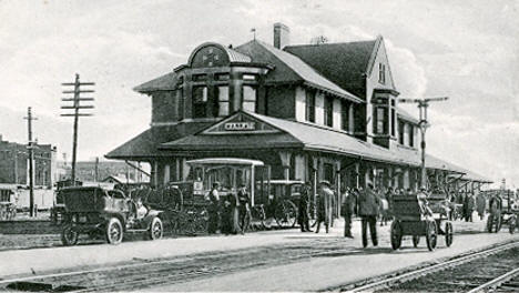 Union Depot, Mankato Minnesota, 1911