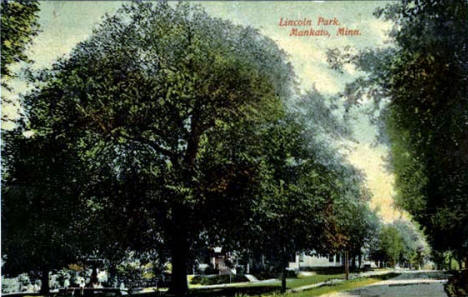 Lincoln Park, Mankato Minnesota, 1909