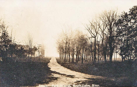 Park Avenue, Maple Lake Minnesota, 1910