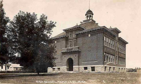 High School, Maple Lake Minnesota, 1917