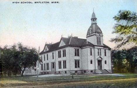 High School, Mapleton Minnesota, 1912
