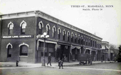 Third Street, Marshall Minnesota, 1915