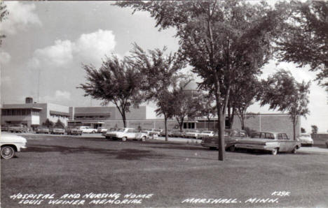 Louis Weiner Memorial Hospital and Nursing Home, Marshall Minnesota, 1960's