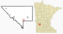 Location of Maynard, Minnesota