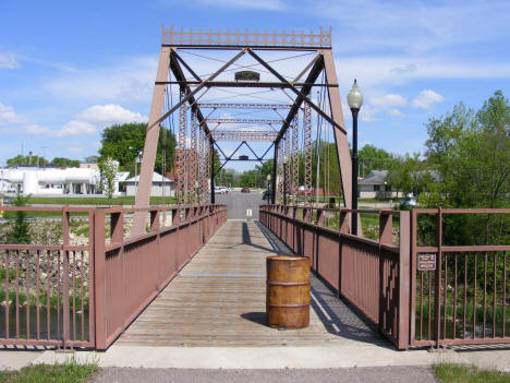 Old bridge, now used for pedestrians only, Mazeppa Minnesota, 2010
