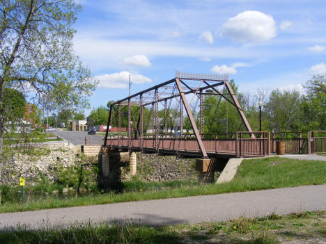 Old bridge, now used for pedestrians only, Mazeppa Minnesota, 2010