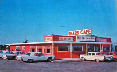 Sears Cafe, McGregor Minnesota, 1966