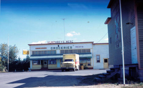 Humphrey's Mercantile, McGregor Minnesota, 1966