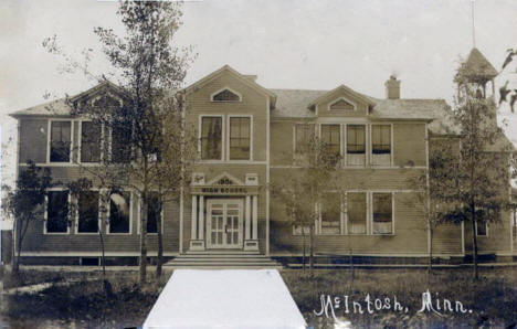 High School, McIntosh Minnesota, 1906