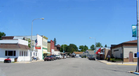 Street scene, McIntosh Minnesota, 2009