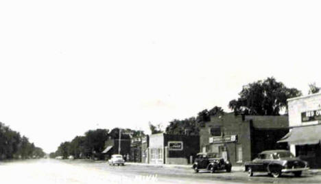 Main Street, Medford Minnesota, 1950's