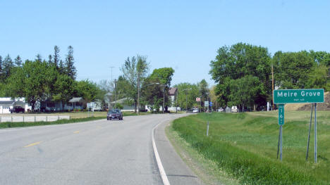 Entering Meire Grove Minnesota, 2009