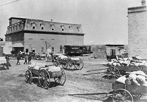 Melrose Mill, Melrose Minnesota, 1890