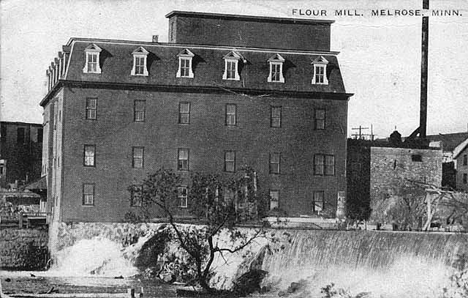 Melrose Mill, Melrose Minnesota, 1909