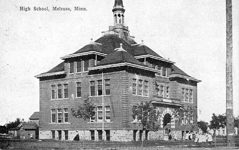 High School, Melrose Minnesota, 1910