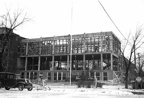 Melrose School addition, Melrose Minnesota, 1938