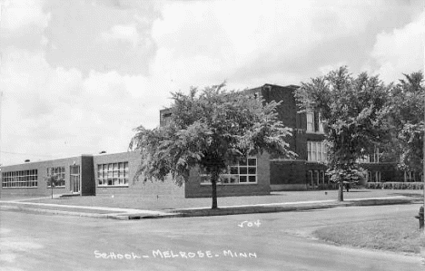 School, Melrose Minnesota, 1950's
