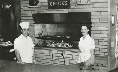 Chick's Riverside Club, Melrose Minnesota, 1950's?