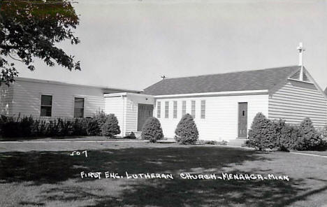 First English Lutheran Church, Menahga Minnesota, 1940's