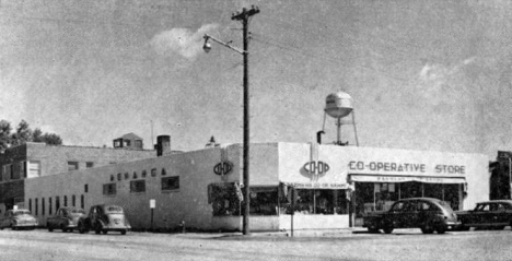 Sampo Cooperative Store, Menahga Minnesota, 1950's?