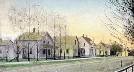 Hillside Avenue, Milaca Minnesota, 1909