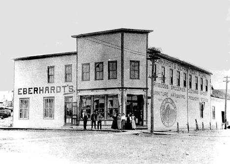 Eberhardt Store, Milaca Minnesota, 1900