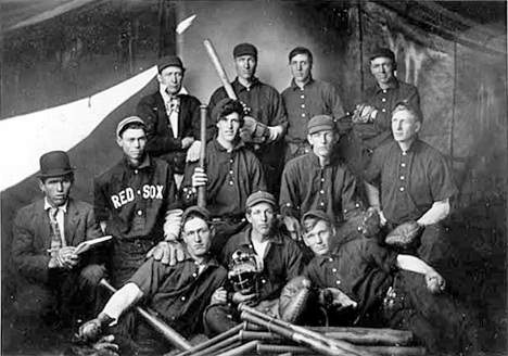 Milaca Baseball Team, Milaca Minnesota, 1909-1910