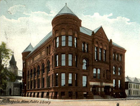 Minneapolis Public Library, Minneapolis Minnesota, 1906