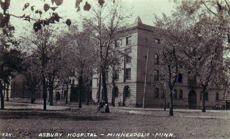 Asbury Hospital, Minneapolis Minnesota, 1914