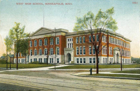 West High School, Minneapolis Minnesota, 1910
