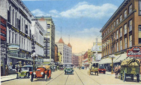 3rd Street, Minneapolis Minnesota, 1917