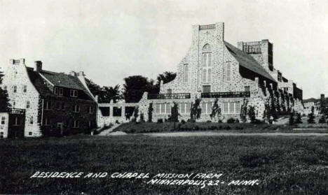 Mission Farm Residence and Chapel, Minneapolis Minnesota, 1950's?