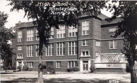 High School, Montevideo Minnesota, 1931