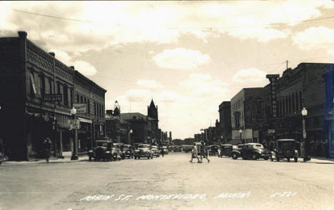 Main Street, Montevideo Minnesota, 1946