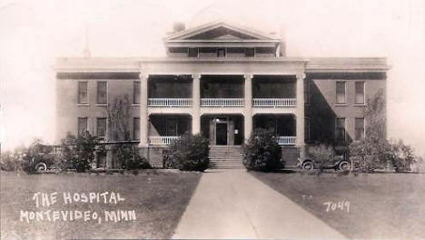 Hospital, Montevideo Minnesota, 1929