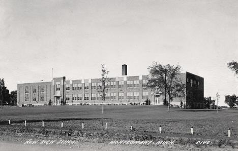 New High School, Montgomery Minnesota, 1940's