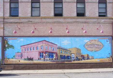 Mural, Montgomery Minnesota, 2010